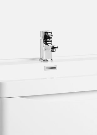 Handleless washbasin Mineral marble