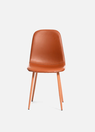 Chair Luka Orange Leather