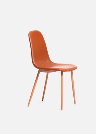 Chair Luka Orange Leather