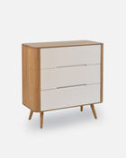 Chest of drawers Lilly 120 cm with 3 drawers