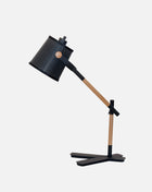 Desk lamp Ben Adjustable 30 cm Steel Black