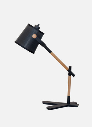 Desk lamp Ben Adjustable 30 cm Steel Black