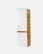 Bathroom Cabinet Box White 2 Doors