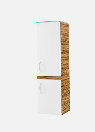 Bathroom Cabinet Box White 2 Doors