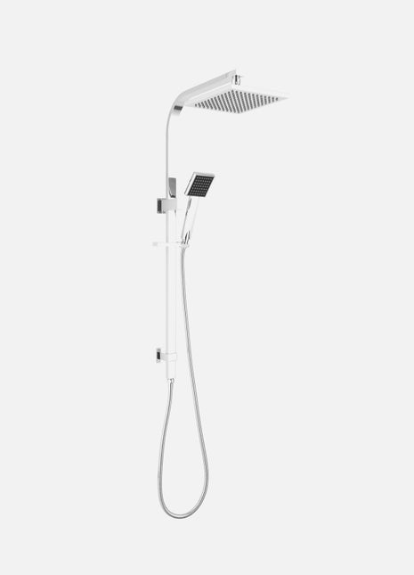 Shower set with Thermostat silver