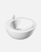 Bathroom sink round