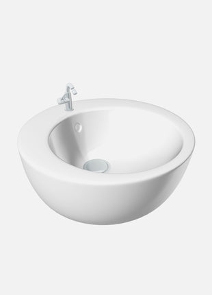 Bathroom sink round