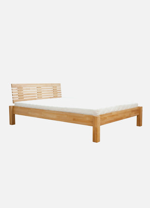 Bed basic oak wood