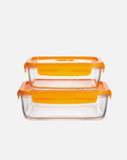 Orange kitchen container