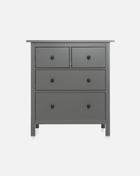 Cupboard black wood