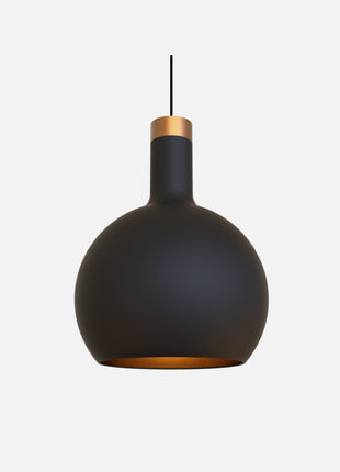 Hanging lamp 18 Cm Steel Black