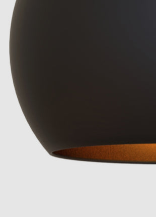 Hanging lamp 18 Cm Steel Black