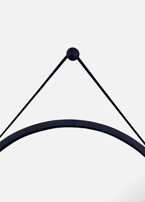 Wood Mirror black