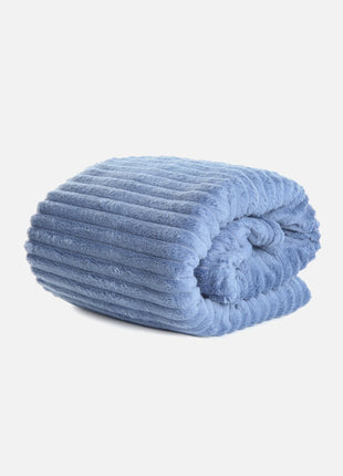 Fleece Plaid 200x200 cm blue