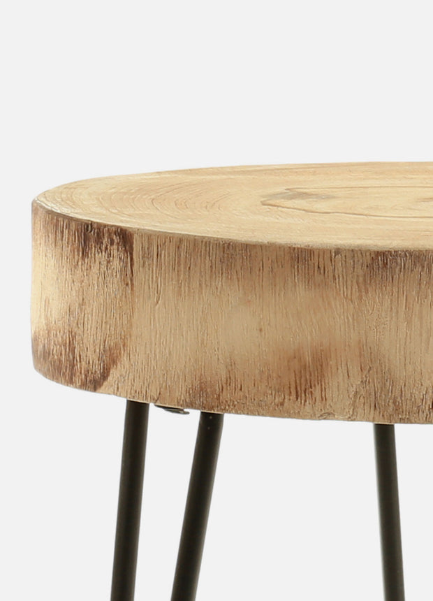 Side table Elle Round wood