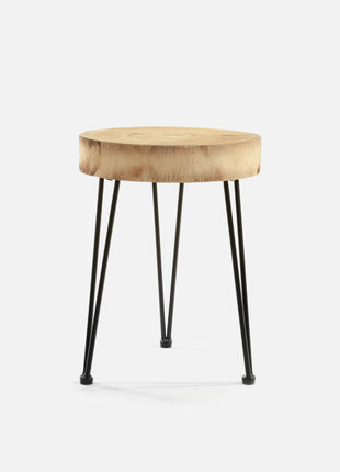 Side table Elle Round wood