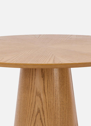 Table Meave wood Dark Round