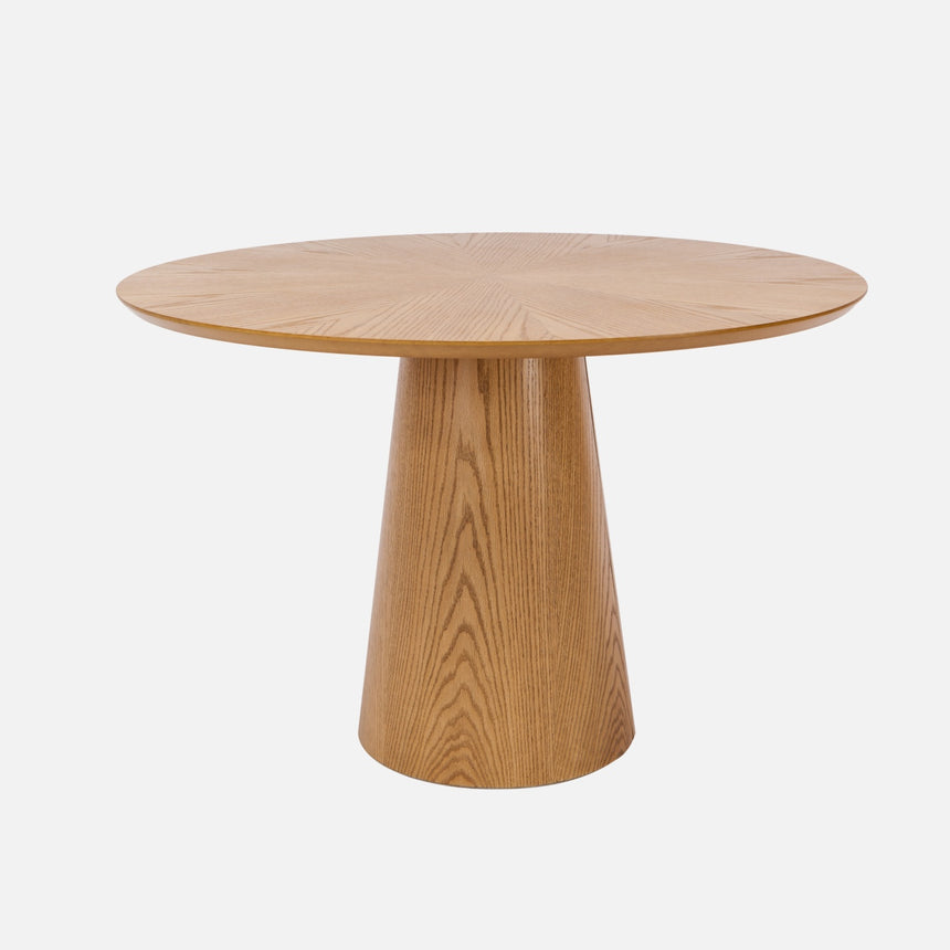 Table Meave wood Dark Round