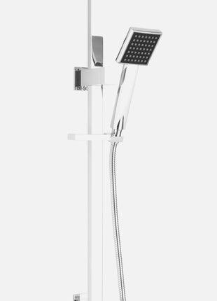 Shower set with Thermostat silver